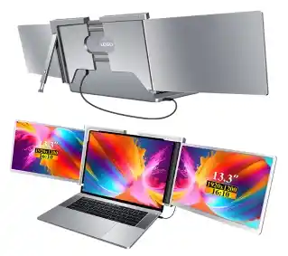 Extralink Smart Life S350 2-Screen 13,3 Full HD IPS 60Hz do laptopa 13,3 do 17,3 Monitor LED