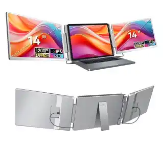 Extralink Smart Life S7 2-Screen 14 Full HD IPS 60Hz do laptopa 12 do 17,3 Monitor LED