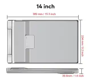Extralink Smart Life S7 2-Screen 14 Full HD IPS 60Hz do laptopa 12 do 17,3 Monitor LED