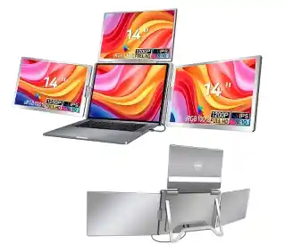 Extralink Smart Life S780 3-Screen 14 Full HD IPS 50Hz do laptopa 12 do 18,5 Monitor LED