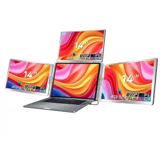 Extralink Smart Life S780 3-Screen 14 Full HD IPS 50Hz do laptopa 12 do 18,5 Monitor LED