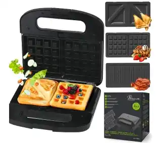 Extralink Smart Life SJ-37A Trójkąty Gofry Panini1000W Opiekacz