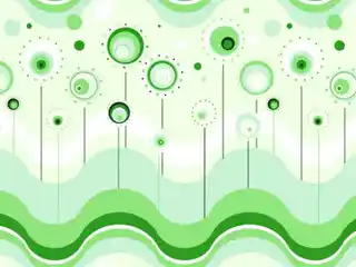 Extrapościel Pościel bawełniana 140x200 Classic zielona geometria