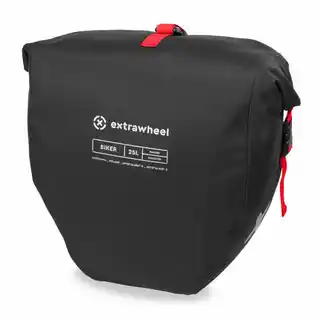 Extrawheel sakwy tylne Biker polyester 50L czarne