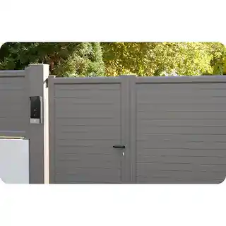 Ezviz wideodomofon HP5 czarno srebrny kamera 1080p, ekran dotykowy, Wi-Fi, dwukierunkowa komunikacja, obsługa kart microSD