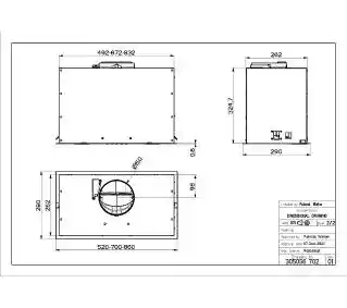 Faber Inka Lux Evo WH A70 Biały Okap wkład
