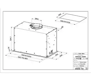 Faber Inka Lux Evo WH A70 Biały Okap wkład