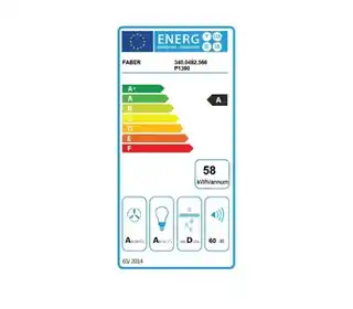 Faber Okap teleskopowy FABULA EVO+ BK 90 F-340.0492.566