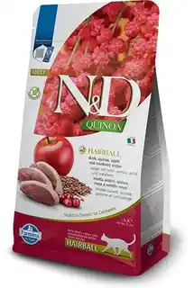 Farmina N&D Quinoa Hairball - sucha karma dla kota - 1.5 kg