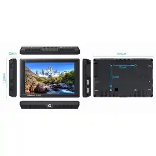 Feelworld FW279 monitor podglądowy 7 cali 4K HDMI Loop-out czarny