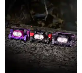 Fenix Latarka czołowa HM65R-T V2.0 ciemnofioletowa