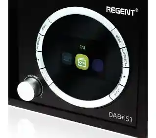 Ferguson Regent DAB+151 Radio FM DAB+ Bluetooth Czarny Radioodbiornik
