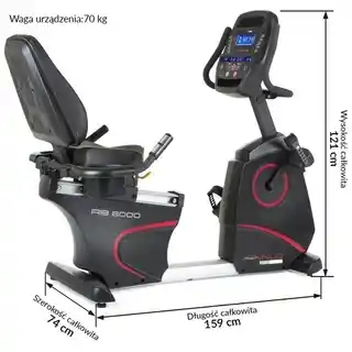 Finnlo Rower indukcyjny Maximum RB 8000