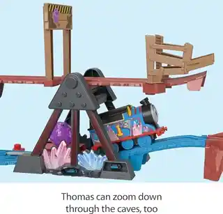 FISHER PRICE Kolejka Tomek i przyjaciele Kryształowa jaskinia HMC28