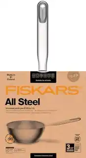 Fiskars All Steel Niepowlekana patelnia 20 cm 2L 1064748