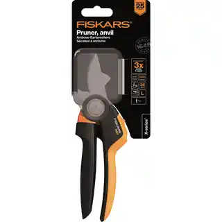 Fiskars Sekator kowadełkowy X-series L P941 1057174, 25 lat gwarancji