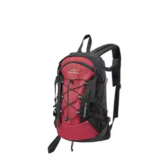 Fjord Nansen Plecak Geranger Solid 20L czerwono czarny, wodoodporny, lekki, wytrzymały, z regulowanymi szelkami