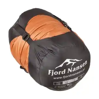 Fjord Nansen Kjolen XL śpiwór, prawy, puchowy, 3 sezon, wodoszczelny, lekki, kompresyjny