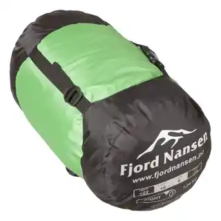 Fjord Nansen Śpiwór Tokk XL prawy, syntetyczny, 3 sezony, wypełnienie poliester, kolor szary