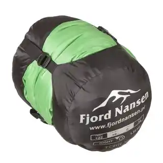 Fjord Nansen Śpiwór Tokk XL prawy, syntetyczny, 3 sezony, wypełnienie poliester, kolor szary