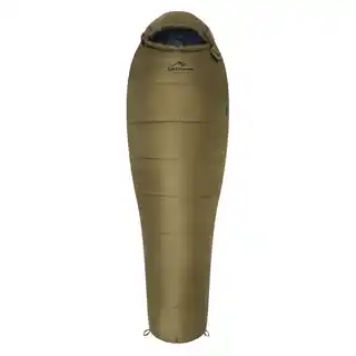 Fjord Nansen Trondeland MID śpiwór lewy olive drab, puchowy, 3 sezon, wypełnienie puch gęsi, waga 1,2 kg