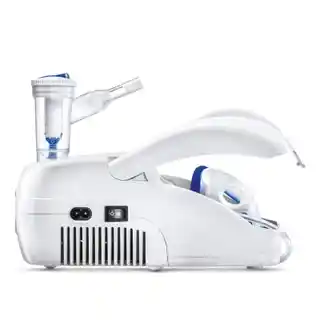 Aeroflaem inhalator pneumatyczny tłokowy, inhalator tłokowy, urządzenie do inhalacji, medyczny, profesjonalny, bezpieczny, dla dorosłych i dzieci