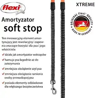 Flexi Xtreme Smycz taśmowa pomarańczowa 5m do 20kg