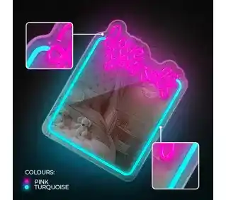 Forever Mirror LED Love yourself FMNE01 22lm Neon