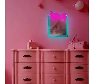 Forever Mirror LED Love yourself FMNE01 22lm Neon