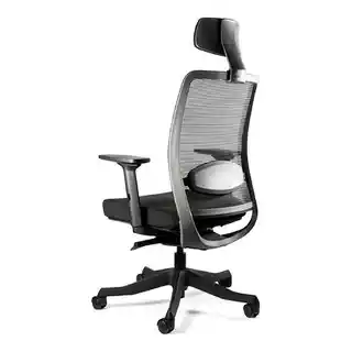 Fotel ergonomiczny Anggun Unique czarny, stelaż czarny, model bl418