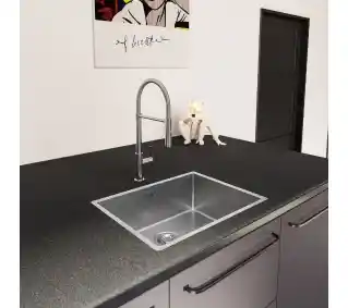 Franke Maris Slim bateria kuchenna chrom mosiądz, wysoka, z wylewką obrotową, kolekcja Maris, model Slim
