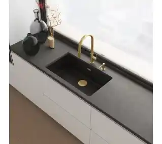 Franke Maris Slim Clear Water Pull-out J Złoty Mosiądz Bateria do filtrowania wody