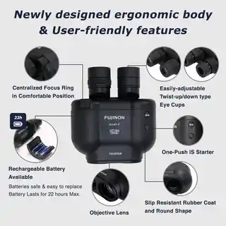Fujifilm Lornetka ze stabilizacją FUJINON TS-X1440 Navy