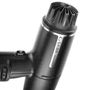 GA.MA IQ Perfetto Lite, super lekka suszarka 294g , czarna, 1600W
