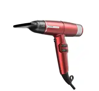 GA.MA IQ Perfetto Lite, super lekka suszarka 294g , czerwona, 1600W
