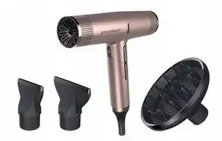 GA.MA IQ Perfetto, super lekka suszarka z filtrem 294g , rose gold, 1600W