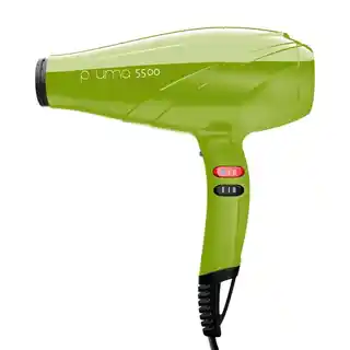 GA.MA Pluma 2 Ion 2400W, suszarka do włosów z dyfuzorem, zielona