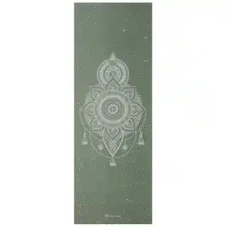 Gaiam mata do jogi Celestial Green 173 cm, 5 mm, antypoślizgowa, ekologiczna, kolekcja Celestial, numer 64950