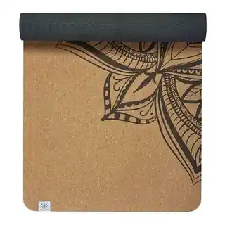 Gaiam mata do jogi printed cork mandala 173x61 cm, 5 mm grubości