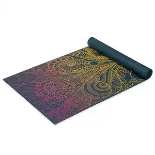 Gaiam mata do jogi Vivid Zest 4 mm 173x61 cm, antypoślizgowa, lekka, ekologiczna