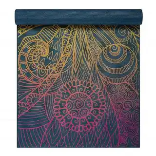 Gaiam mata do jogi Vivid Zest 4 mm 173x61 cm, antypoślizgowa, lekka, ekologiczna