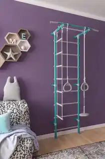 Gamma Drabinka gimnastyczna Pastel 1 turkusowa