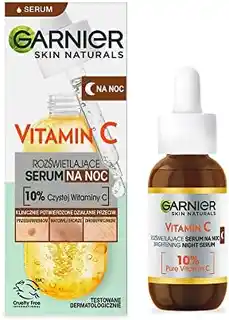 GARNIER Skin Naturals Vitamin C Rozświetlające serum na noc 30ml