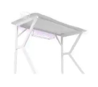 Genesis Holm 320 RGB 120cm Biały Biurko gamingowe