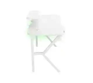 Genesis Holm 320 RGB 120cm Biały Biurko gamingowe
