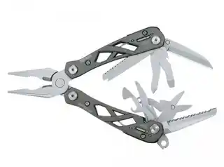 Gerber Multitool Suspension MP Box 31-003620, narzędzie wielofunkcyjne, stal nierdzewna, 12 funkcji, kompaktowe, blokada narzędzi, etui w zestawie