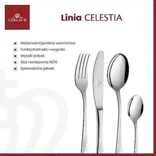 Gerlach Celestia 68 elementów Zestaw sztućców GERL2