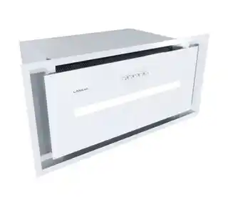 Globalo okap podszafkowy LANILIA SELETIO 60, 60 cm, biały, 580 m3/h