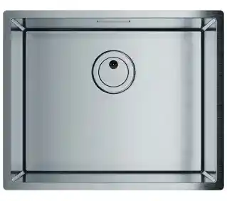 Globalo Riwolo 50.1 Stalowy Inox Zlewozmywak prostokątny