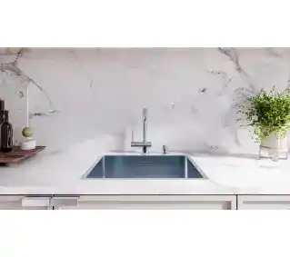 Globalo Riwolo 50.1 Stalowy Inox Zlewozmywak prostokątny